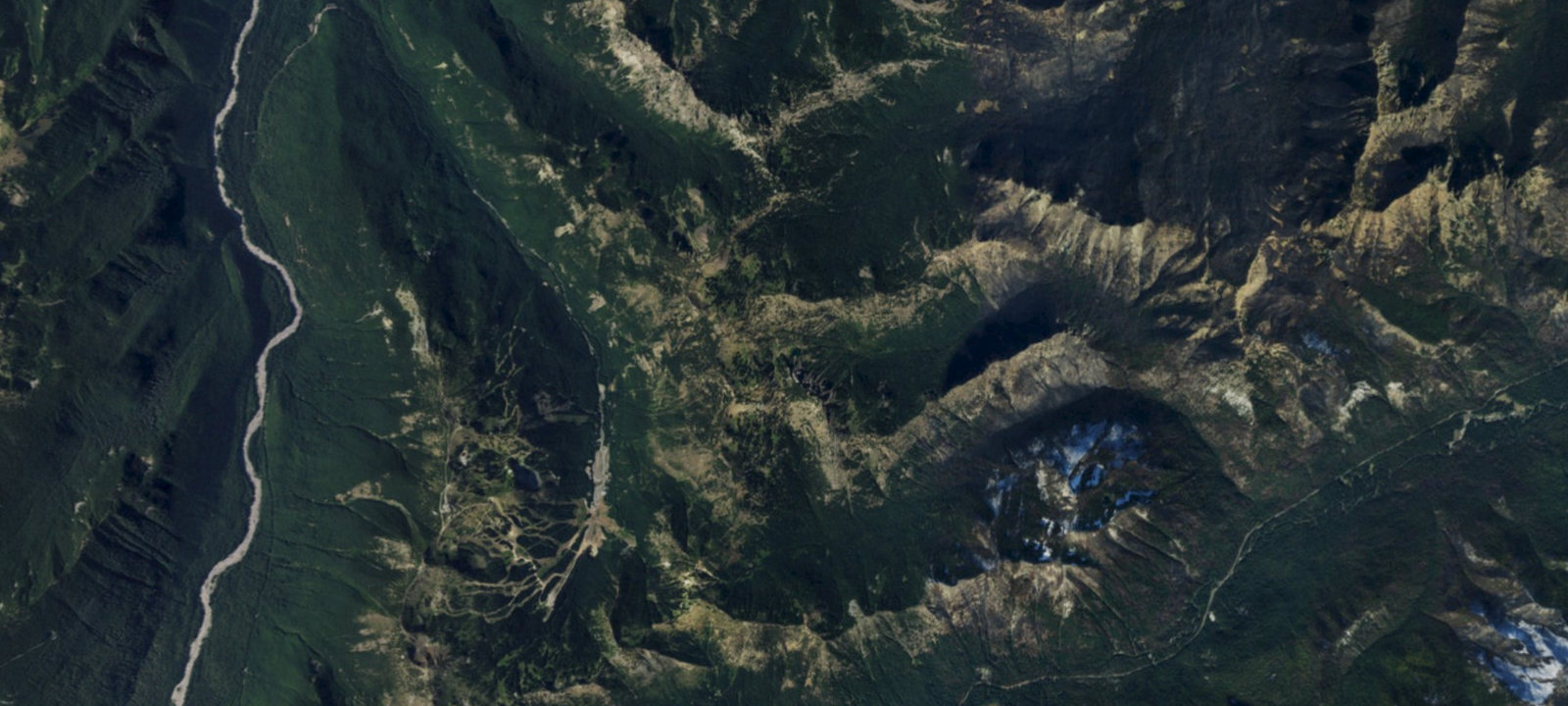 Map of Basin Lake