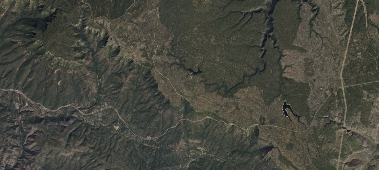 Map of Aspen Campground