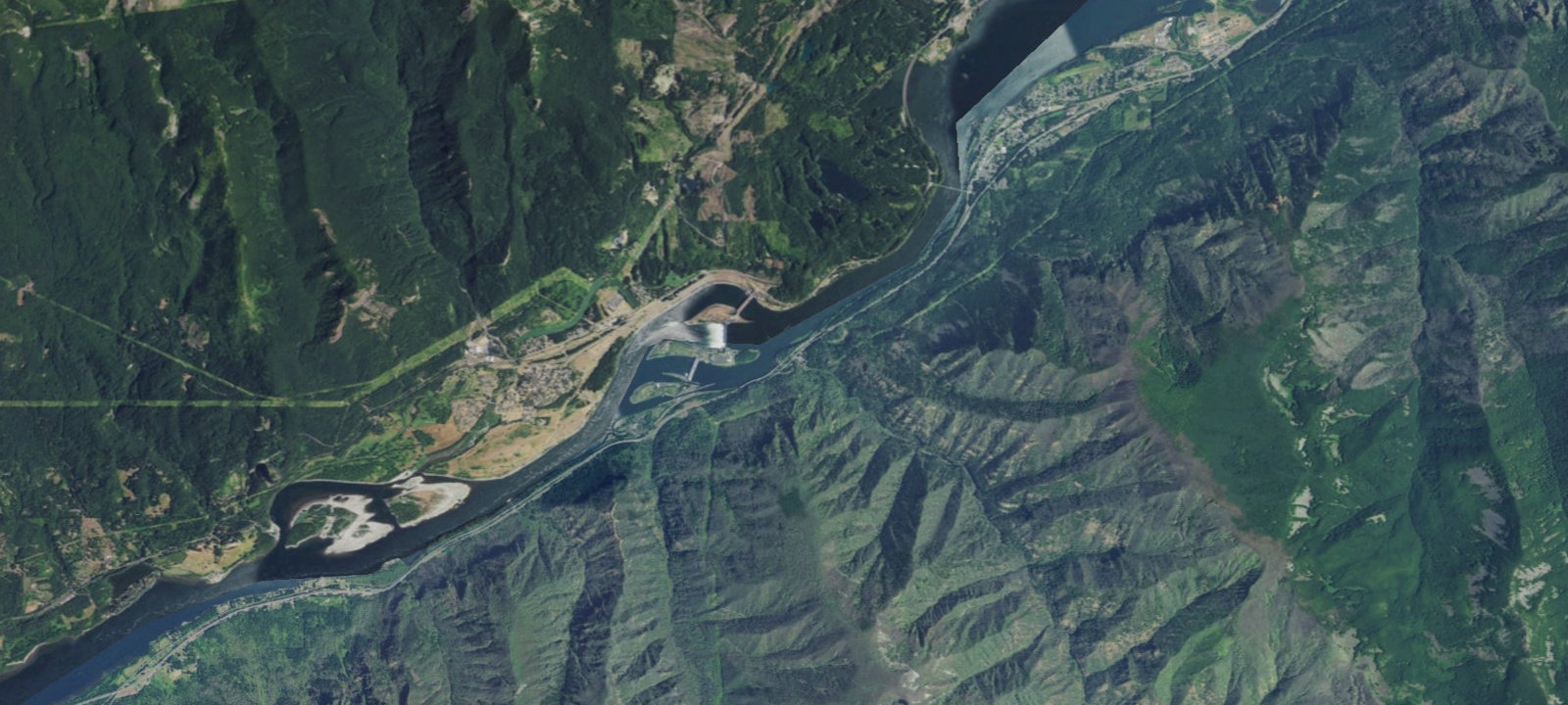 Map of Eagle Creek Overlook Group Campground