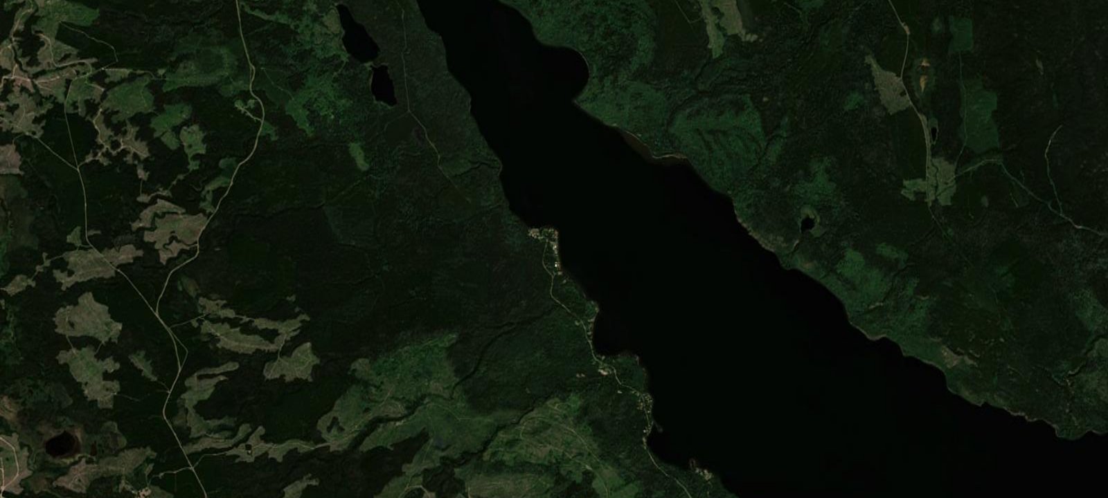 Map of Babine Lake Resort