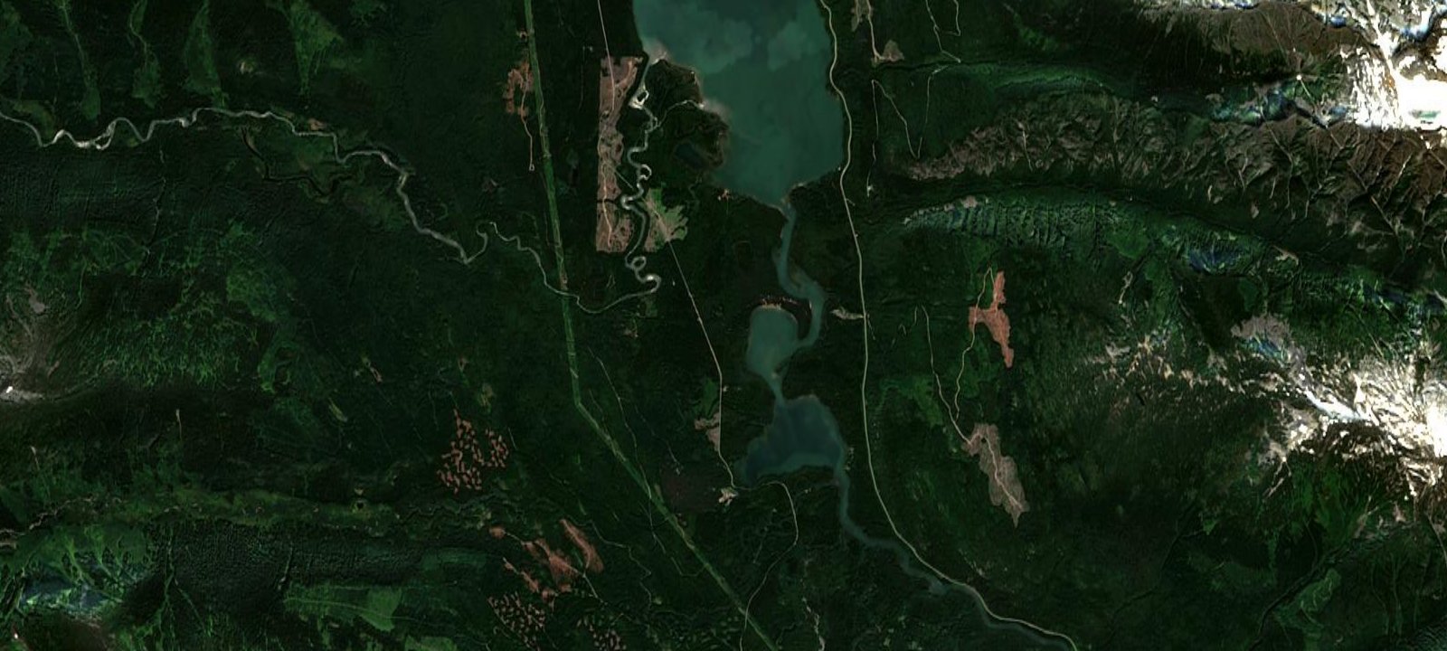 Map of Red Sand Lake Recreation Site
