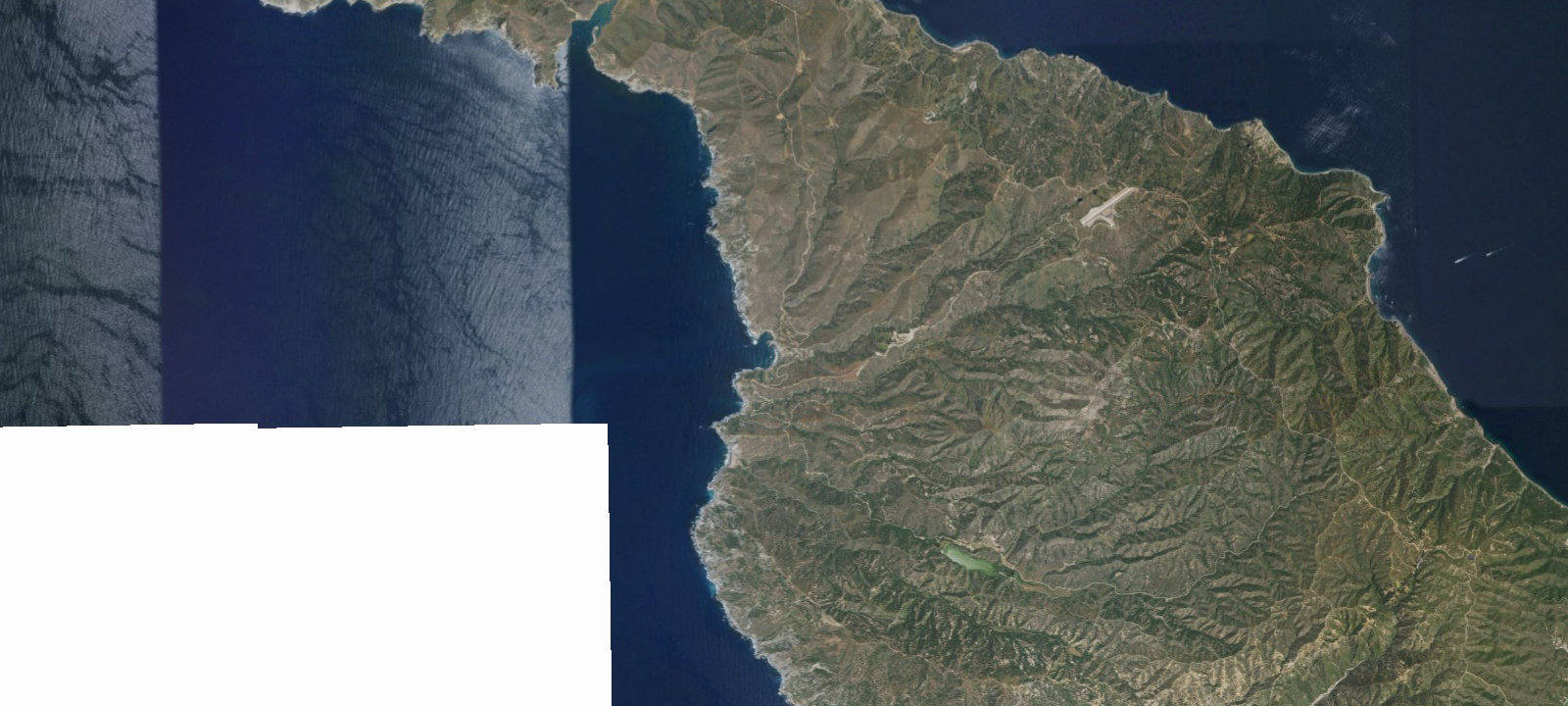 Map of Shark Harbor Campground