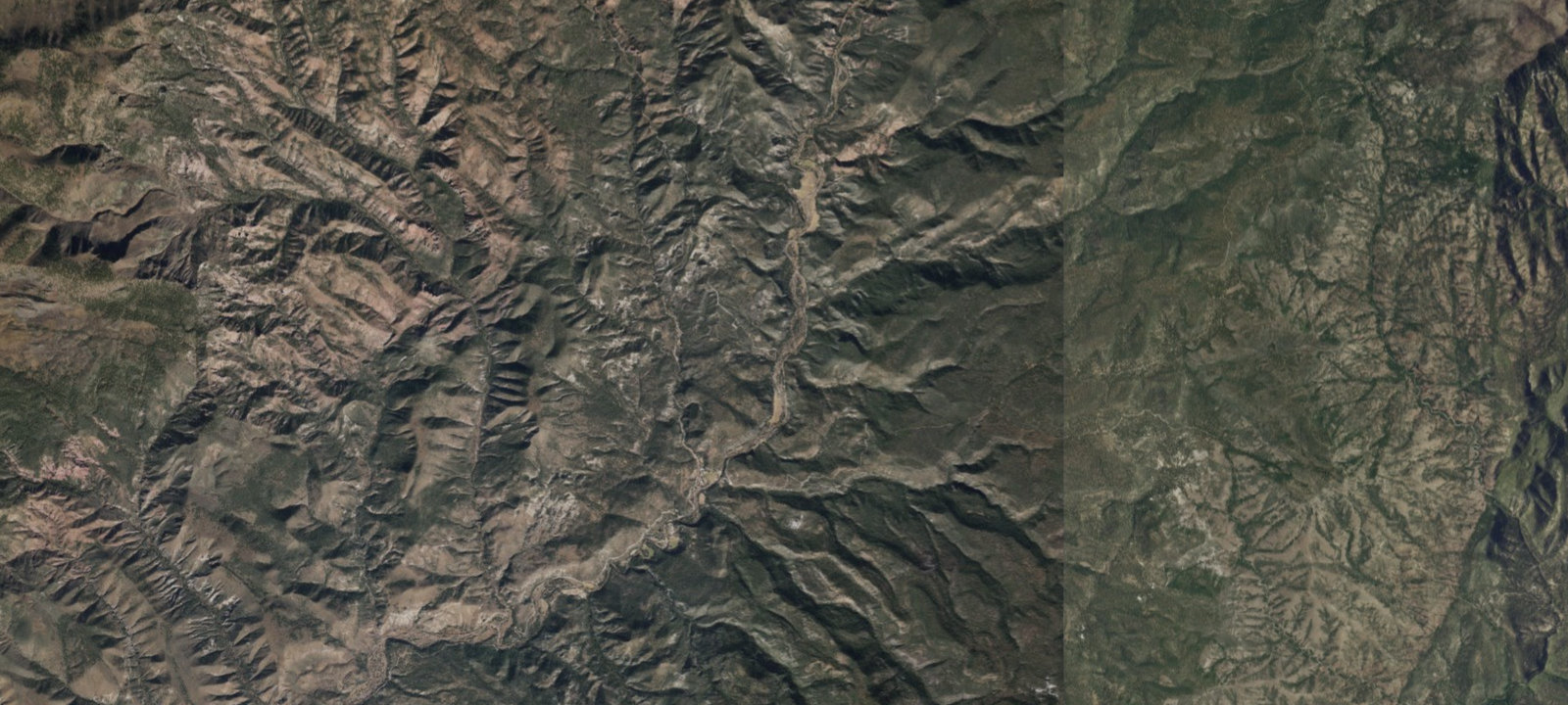 Map of Blue Crossing Campground