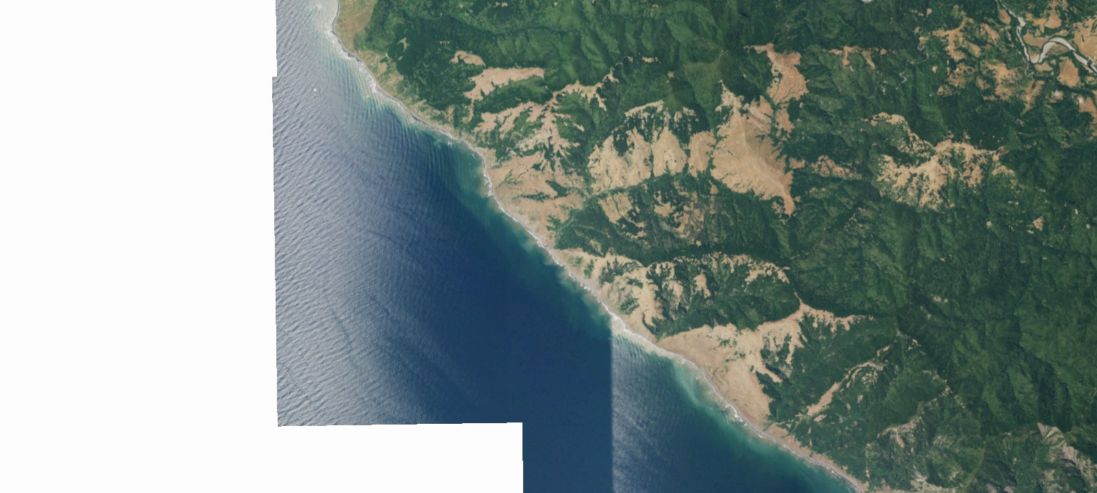 Map of Cooskie Creek