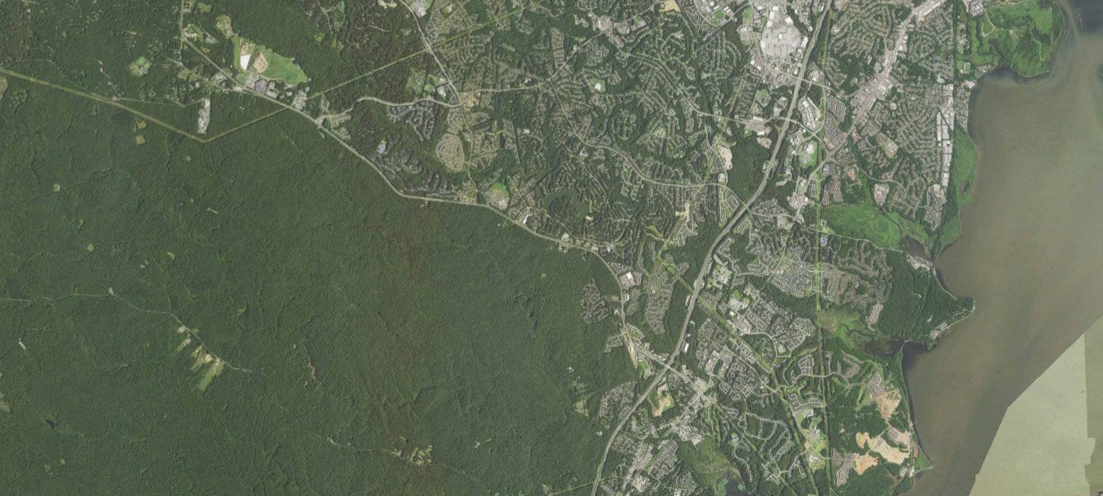 Map of Prince William Forest RV Campground
