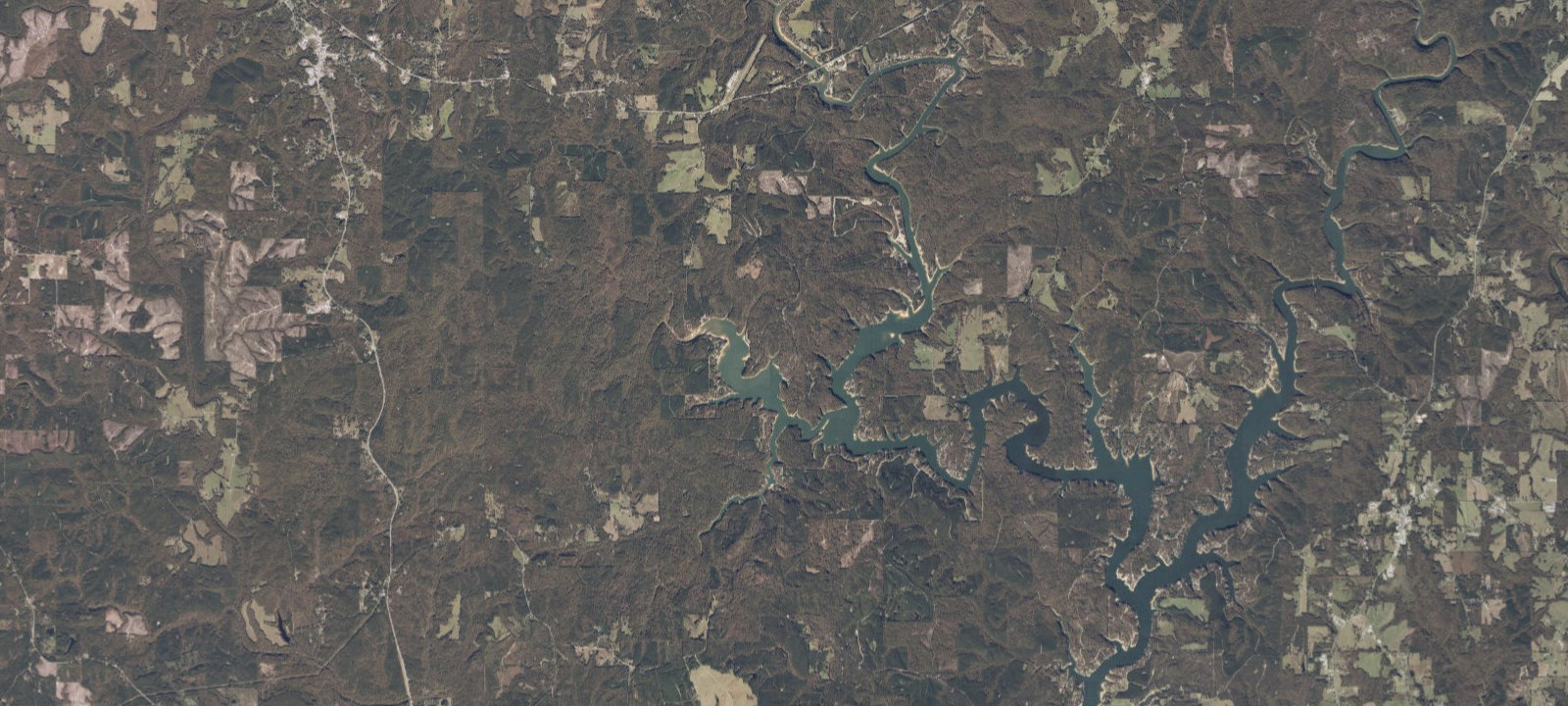 Map of Corinth Recreation Area
