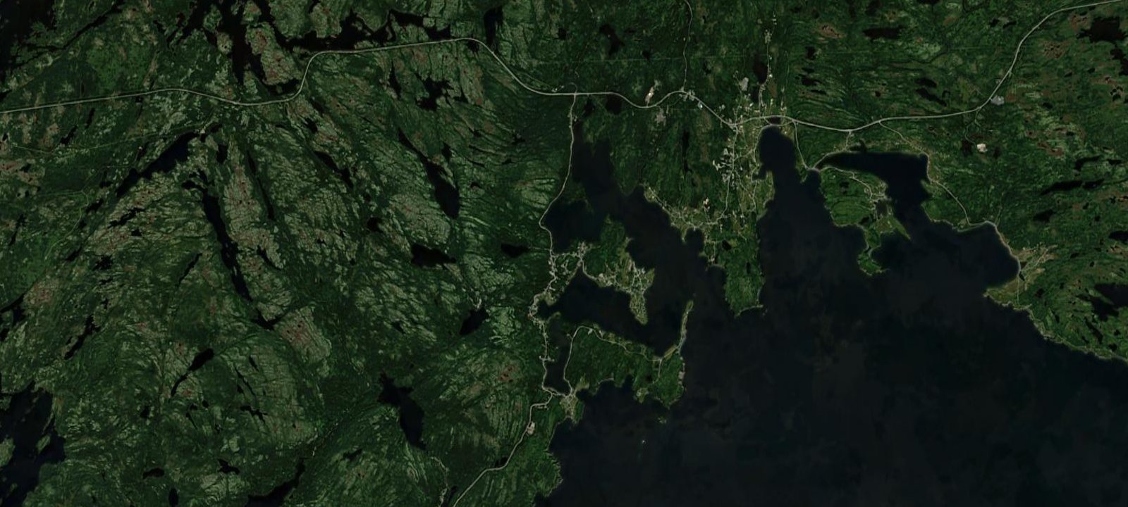 Map of Trinity Cabins