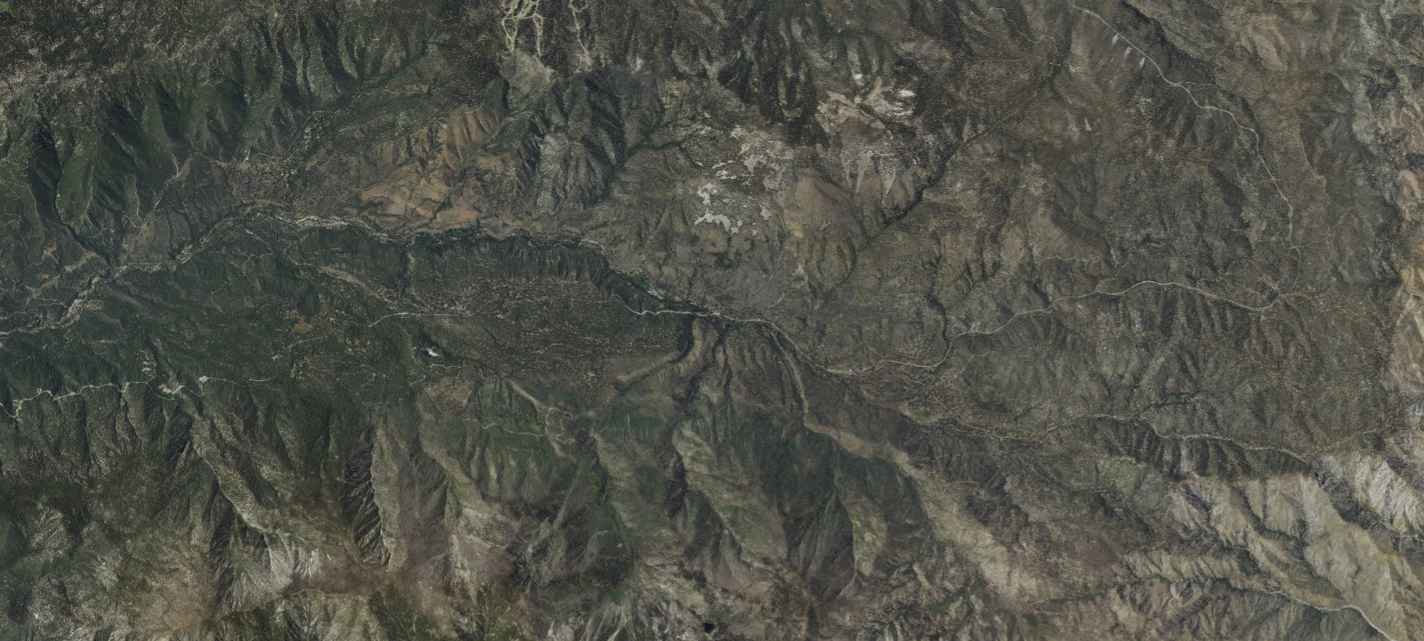 Map of South Fork Campground