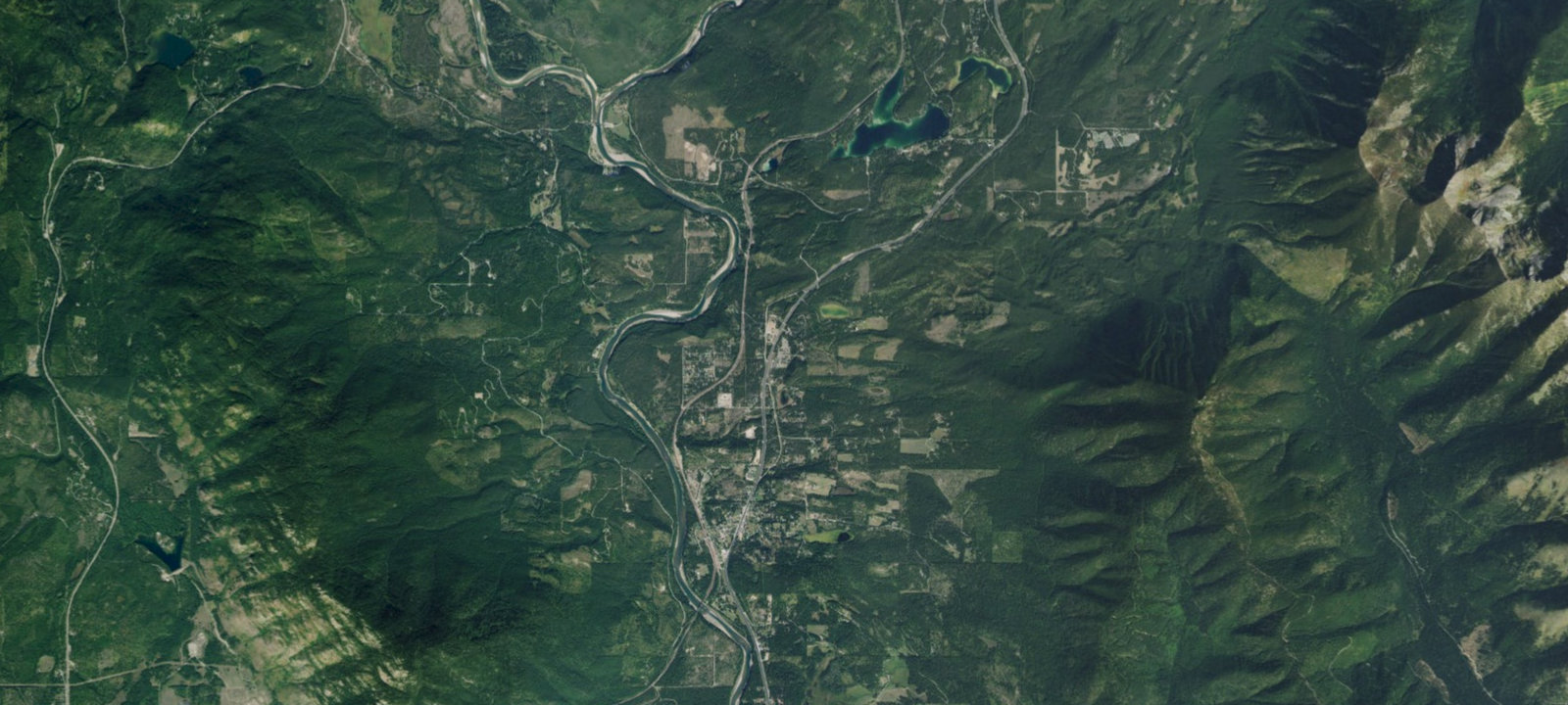 Map of Northern American RV Park & Yurt Village