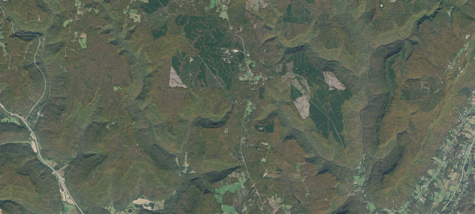 Map of Foster Falls Campground