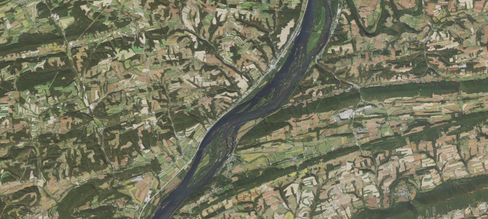Map of River Mile 109 Campsite