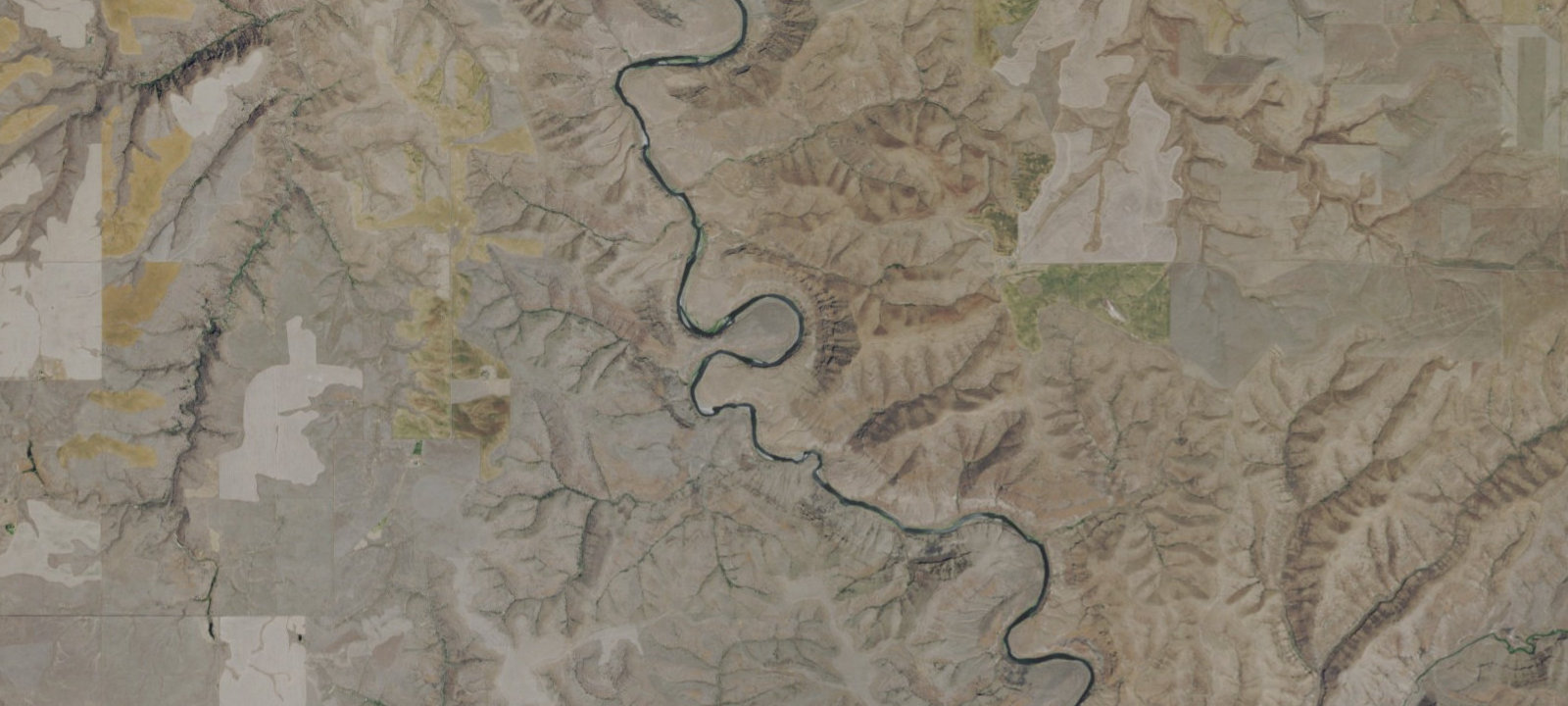 Map of Horseshoe Bend
