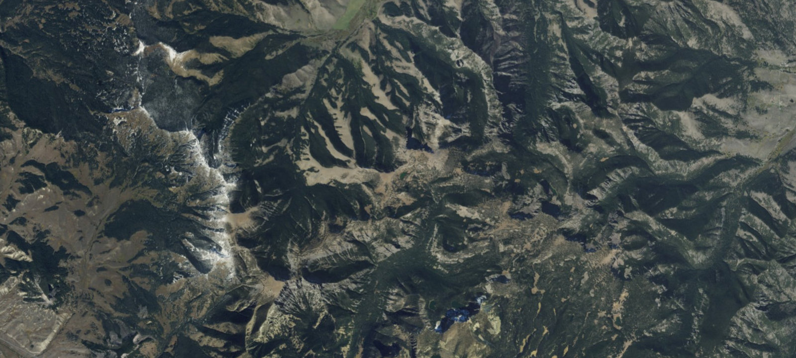 Map of Shelf Lake West