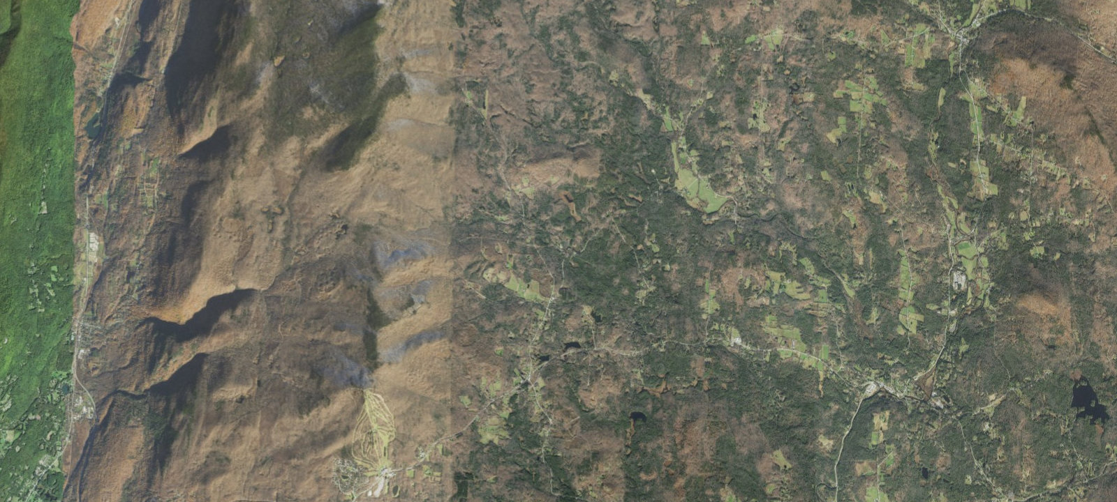 Map of Hapgood Pond