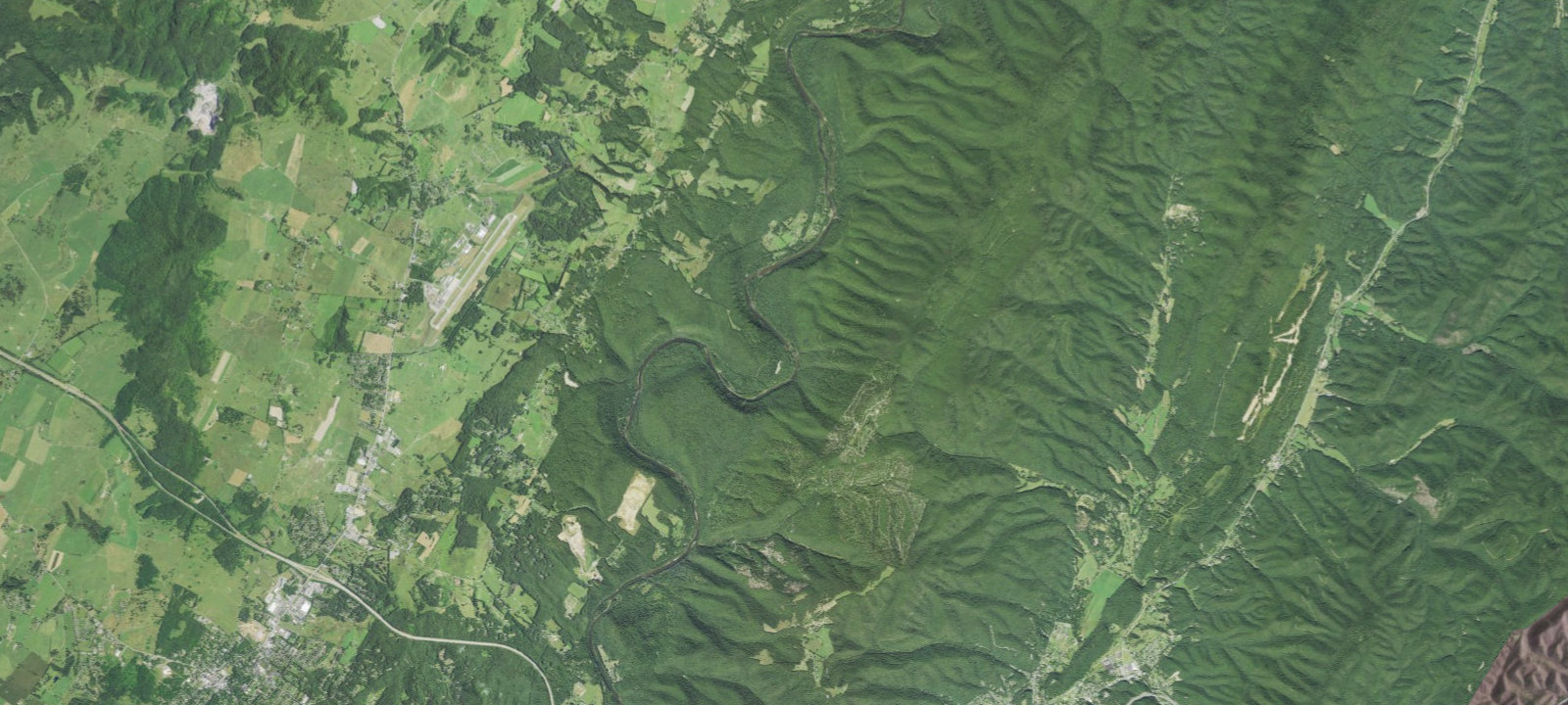Map of Mile 9.5 Campsite