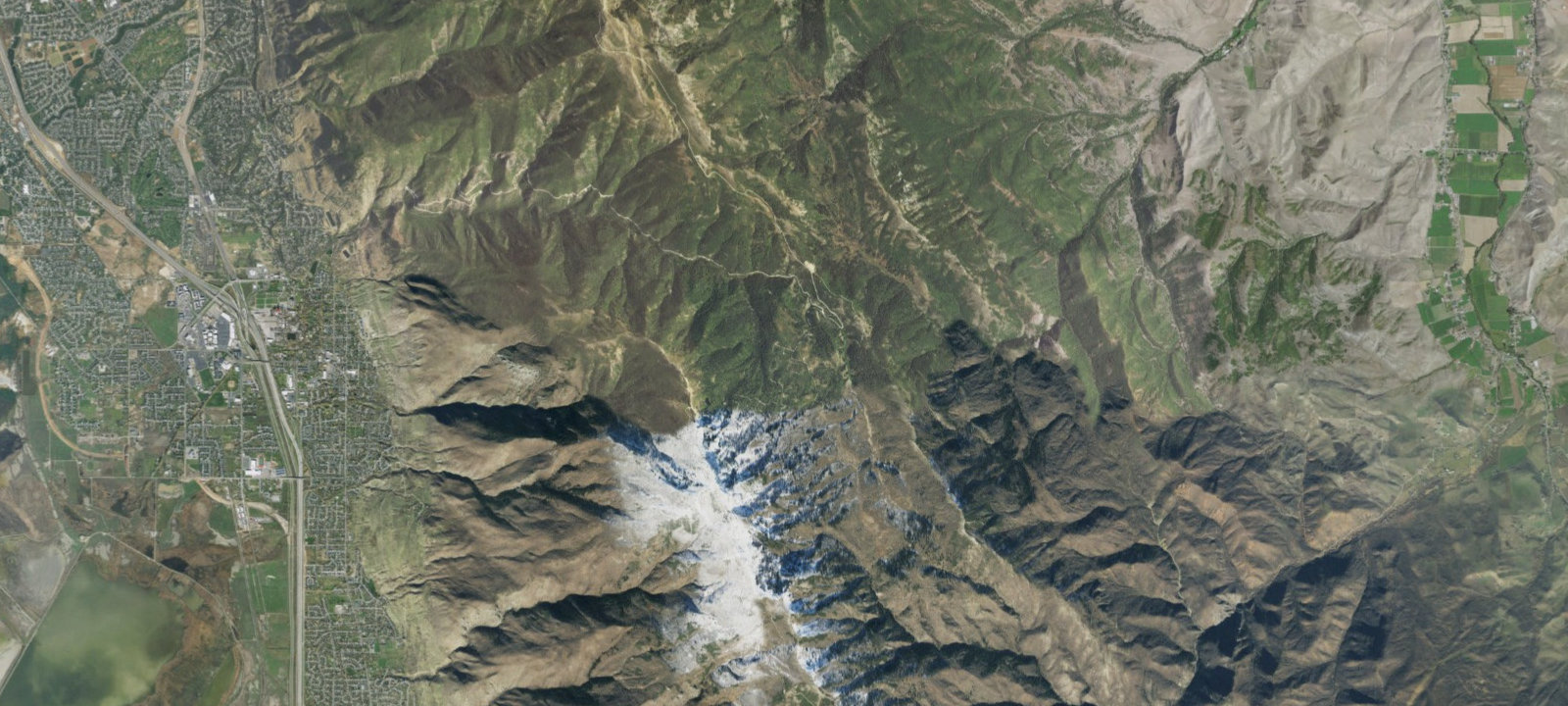 Map of Bountiful Peak Group