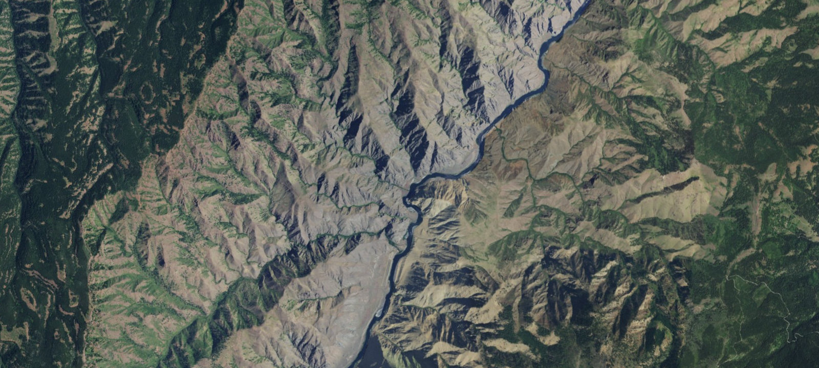 Map of Salt Creek Campsite