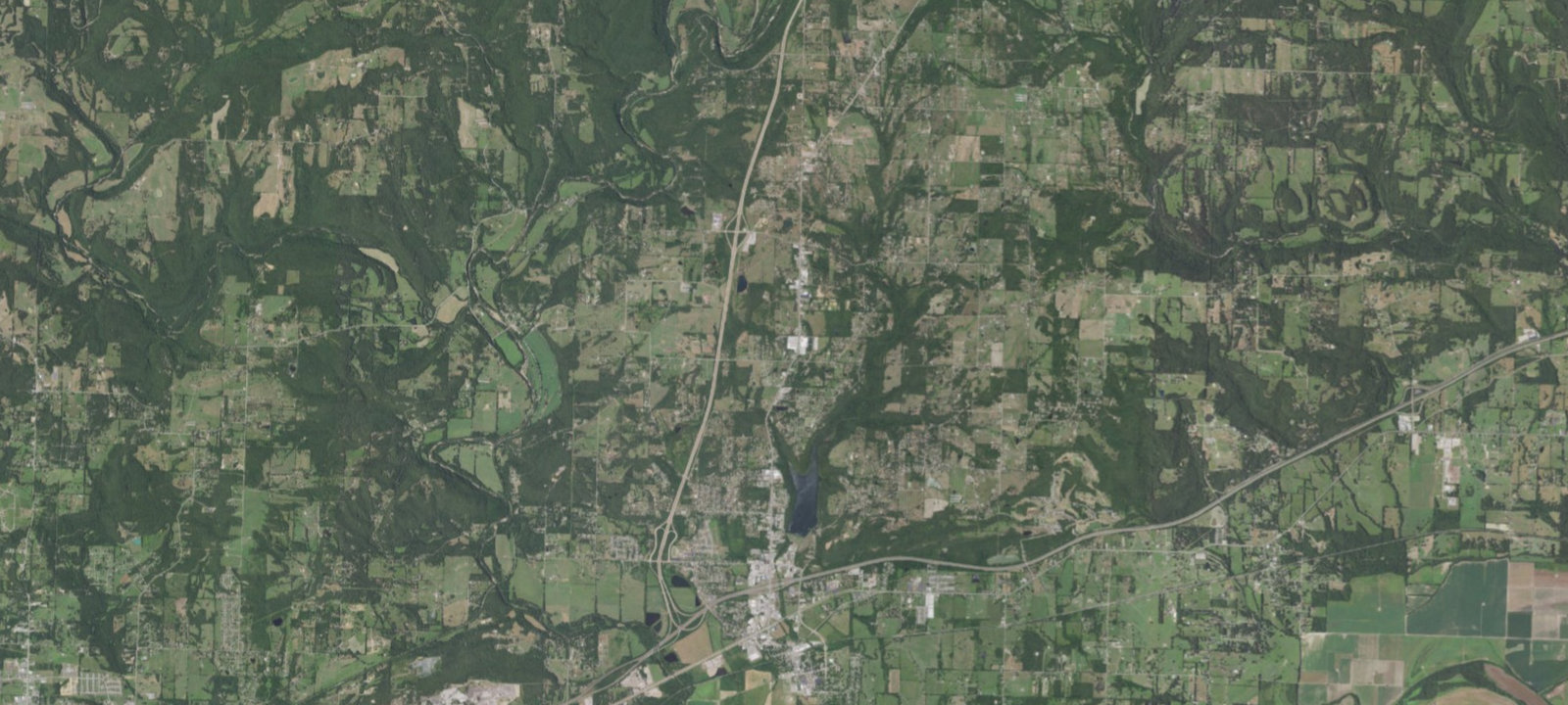 Map of Fort Smith-Alma RV Park