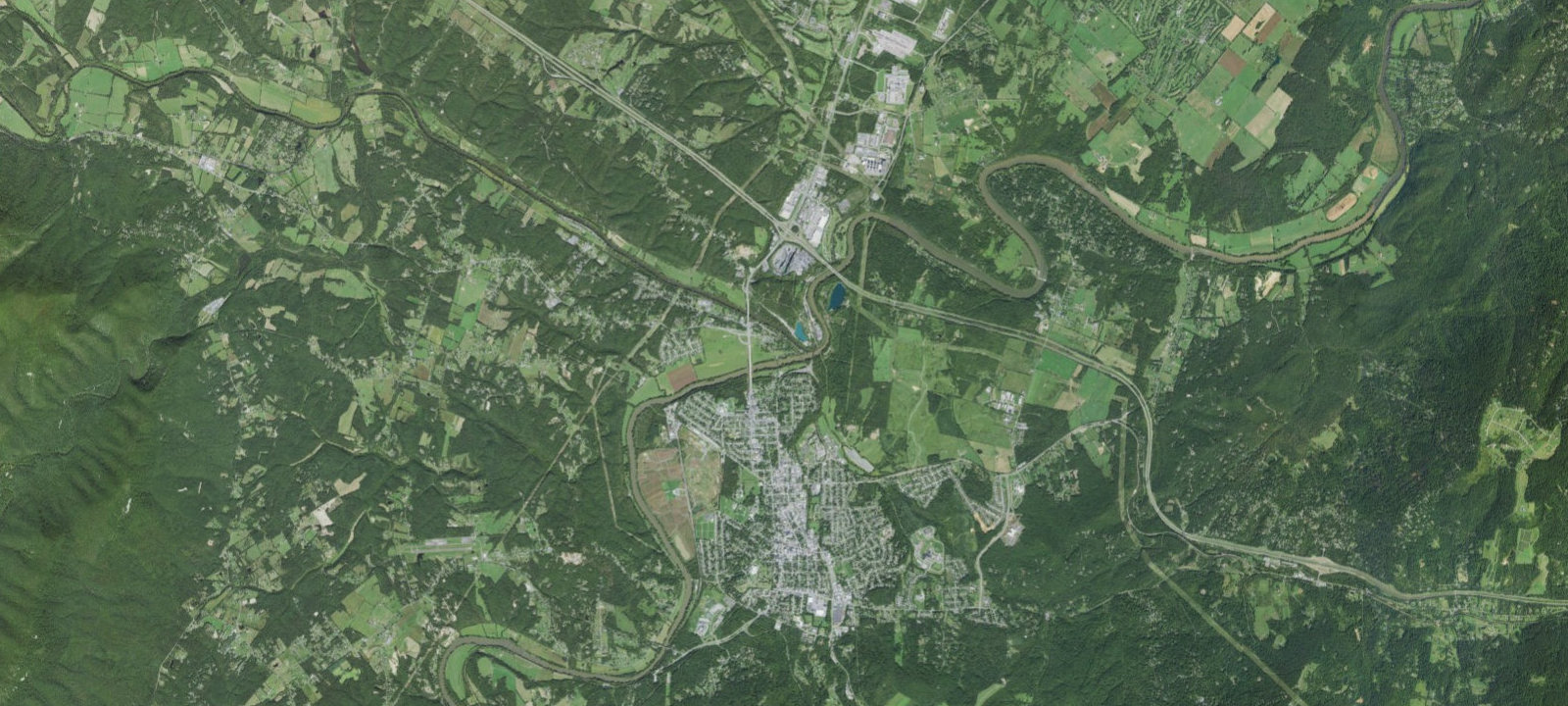 Map of Twin Rivers Campground