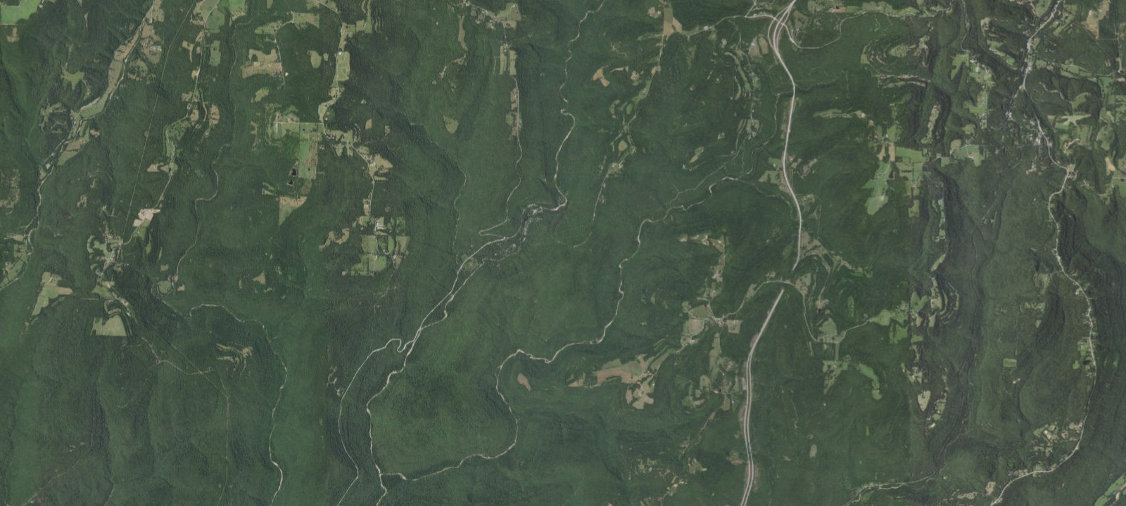 Map of Informal Campsite