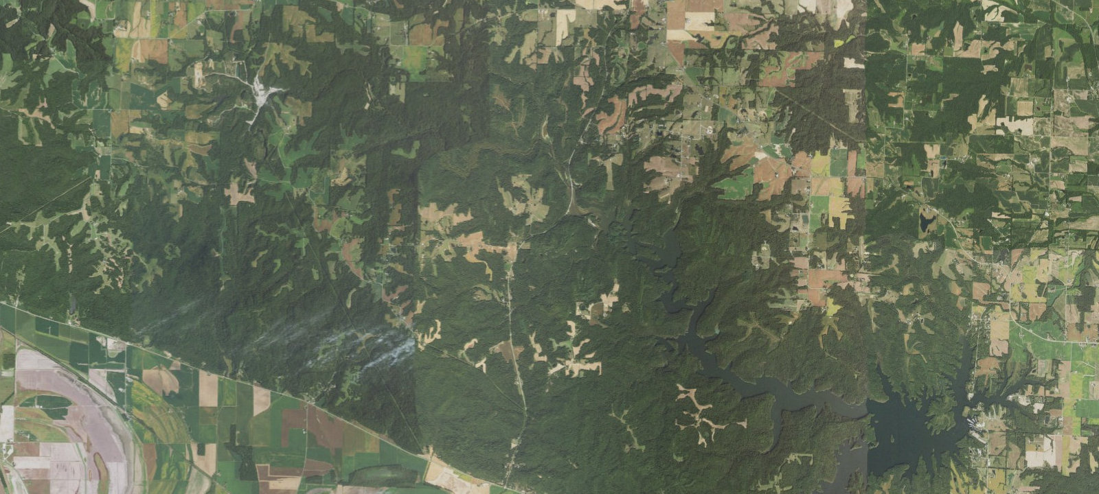 Map of Johnson Creek Campground