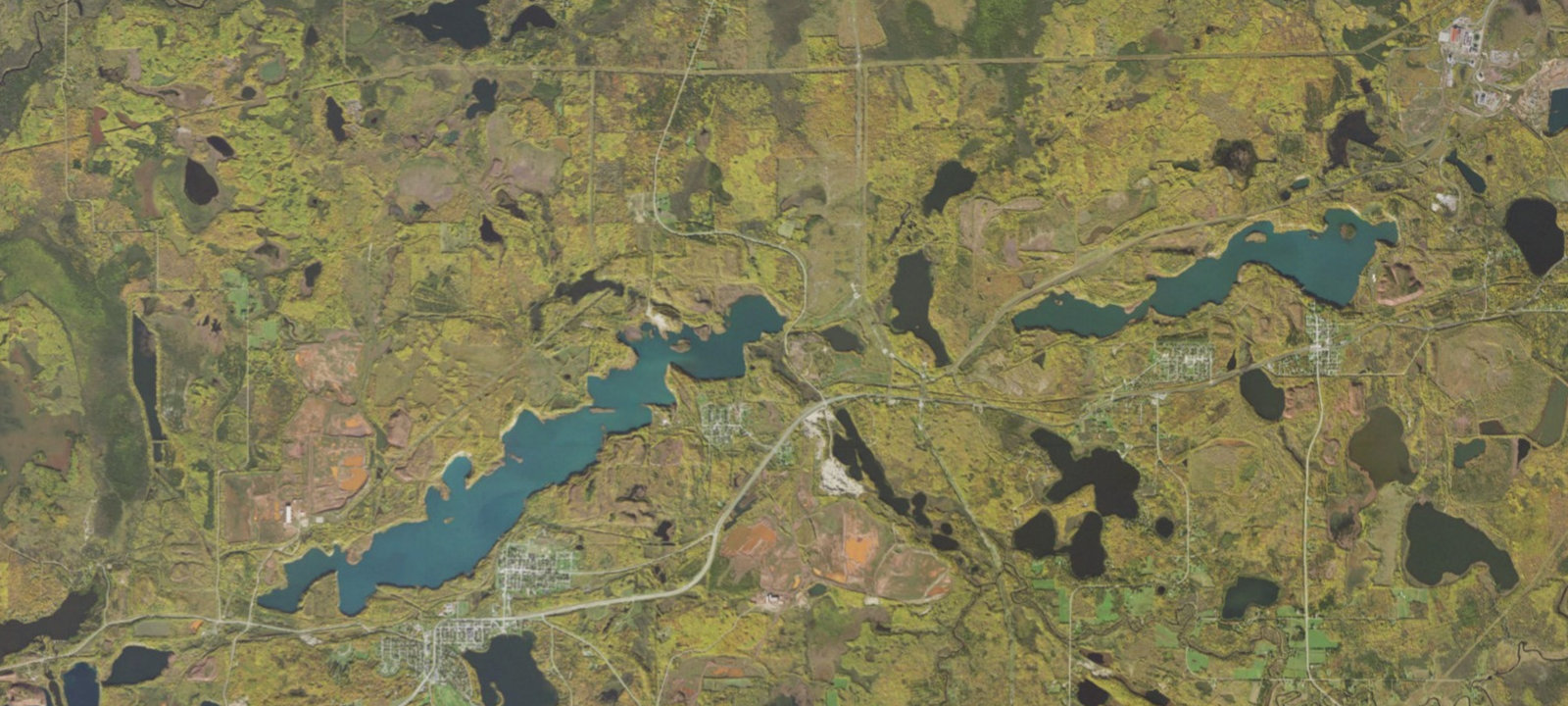 Map of Duck Lake M74
