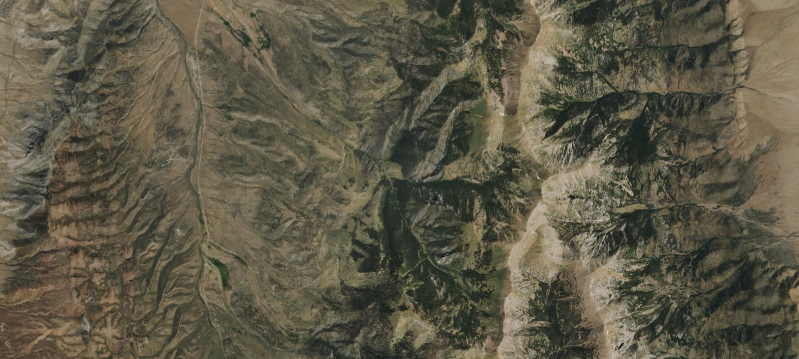 Map of Berry Creek Dispersed Campground