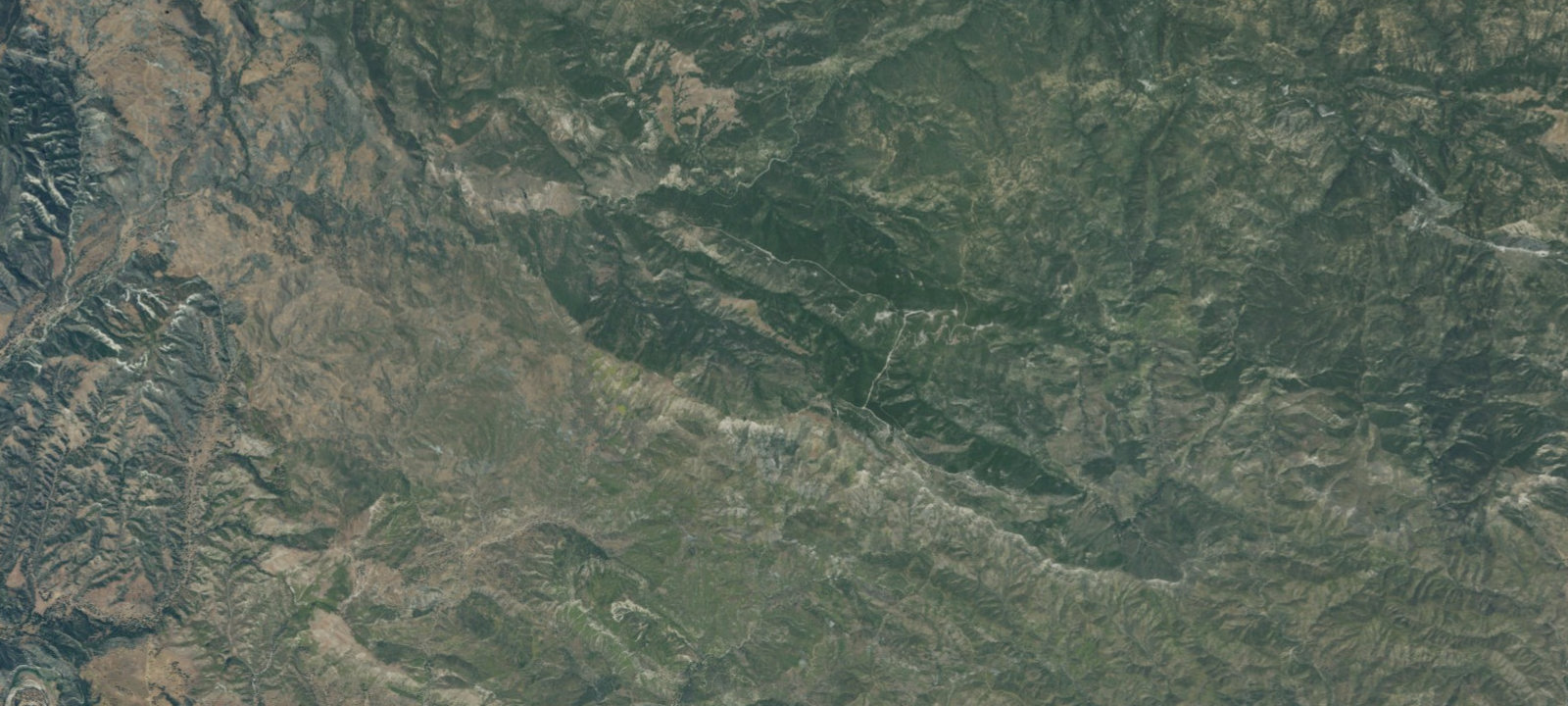 Map of Little Pine Spring Camp