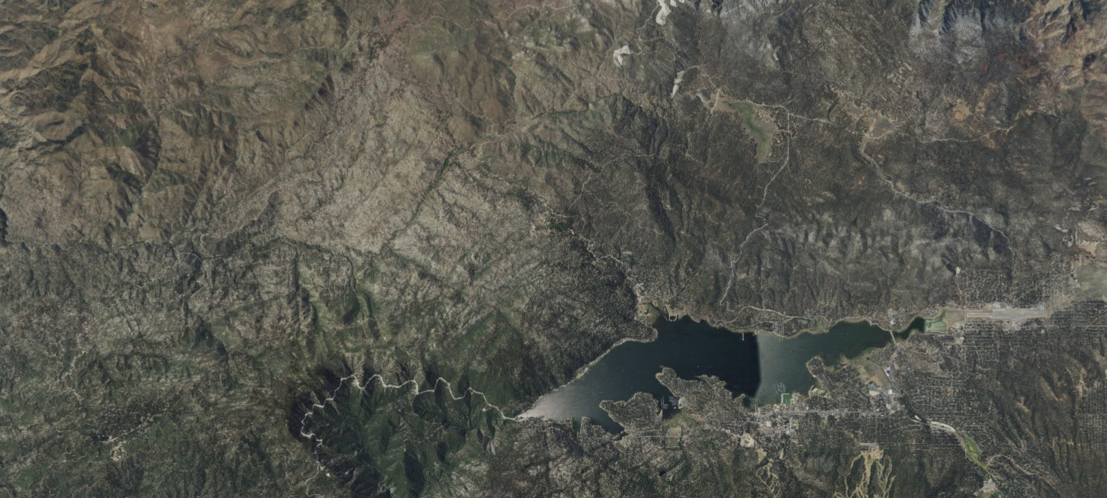 Map of Big Bear Yellow Post Site #2