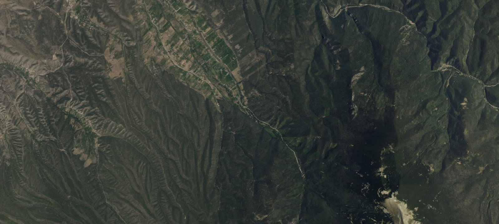 Map of Hodges Dispersed Recreation Area
