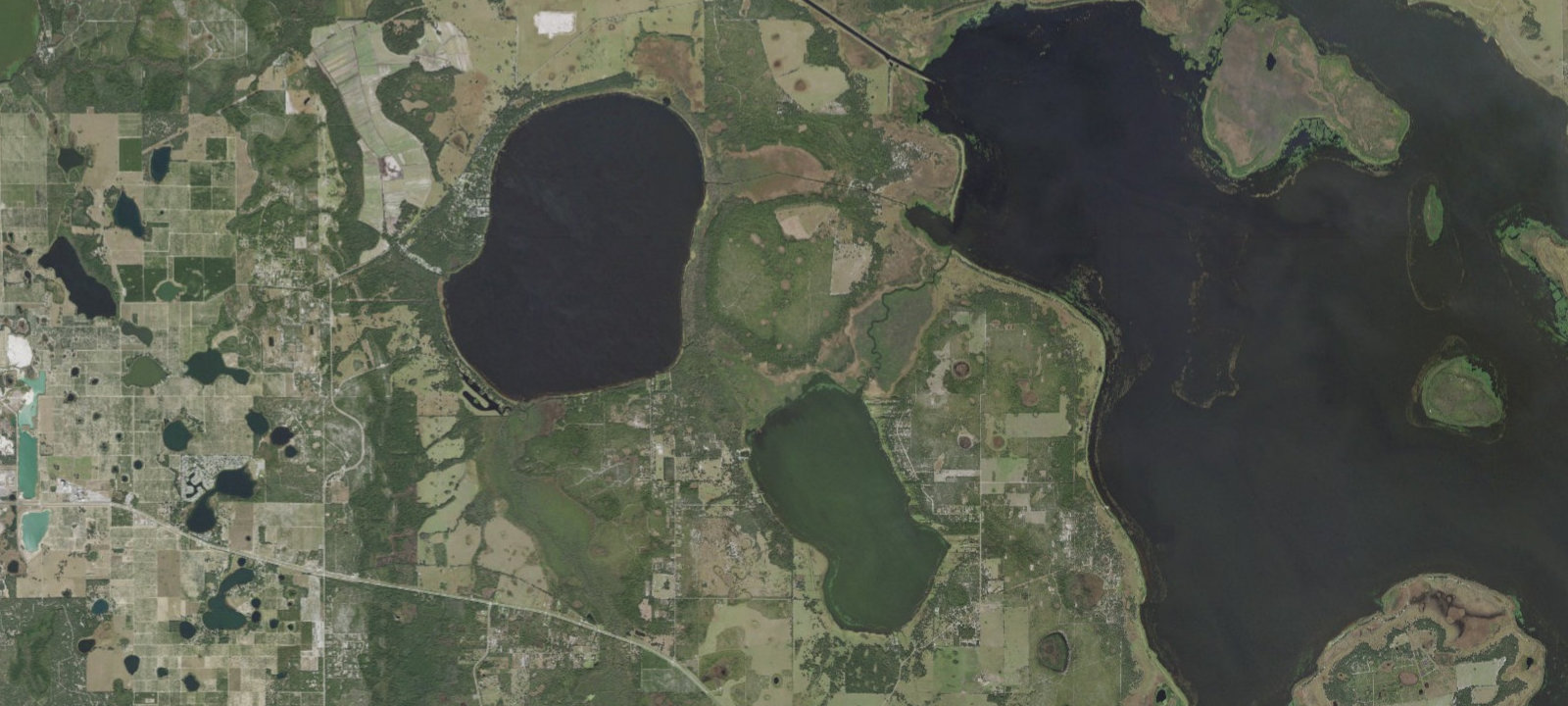 Map of Buster Island Primitive Campsite