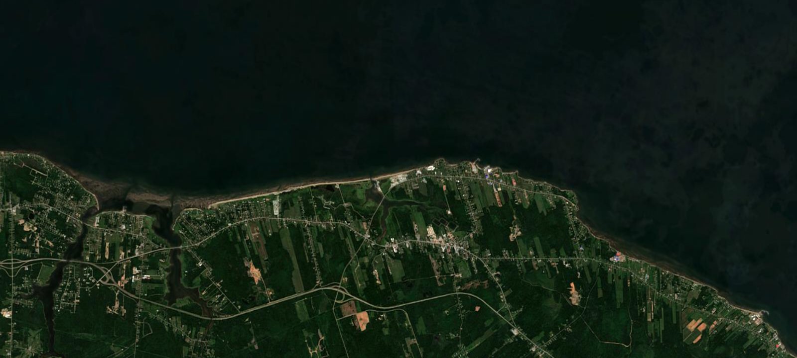 Map of Sandy Beach Tenting & Trailer Park