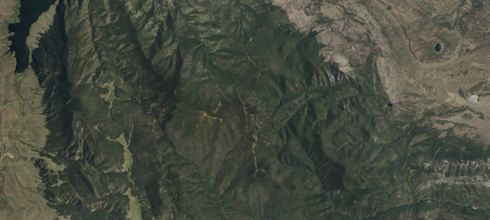 Map of Comanche Peak Site 1