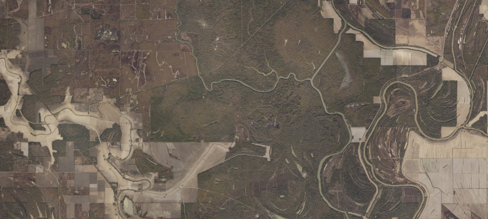 Map of Hunt Camp 55A