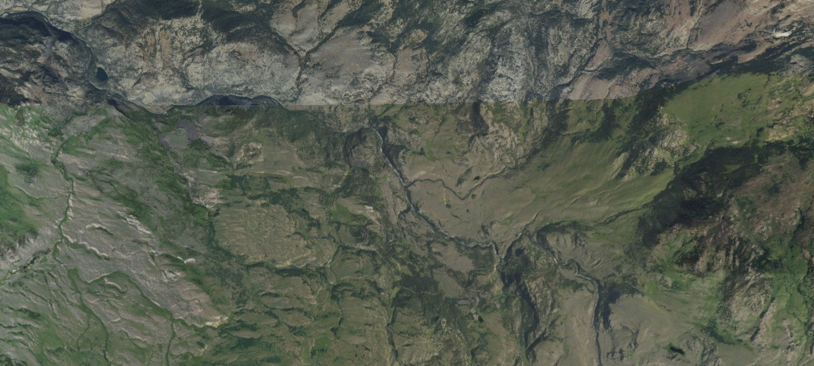 Map of N Yell/Hell Confluence (2H1)