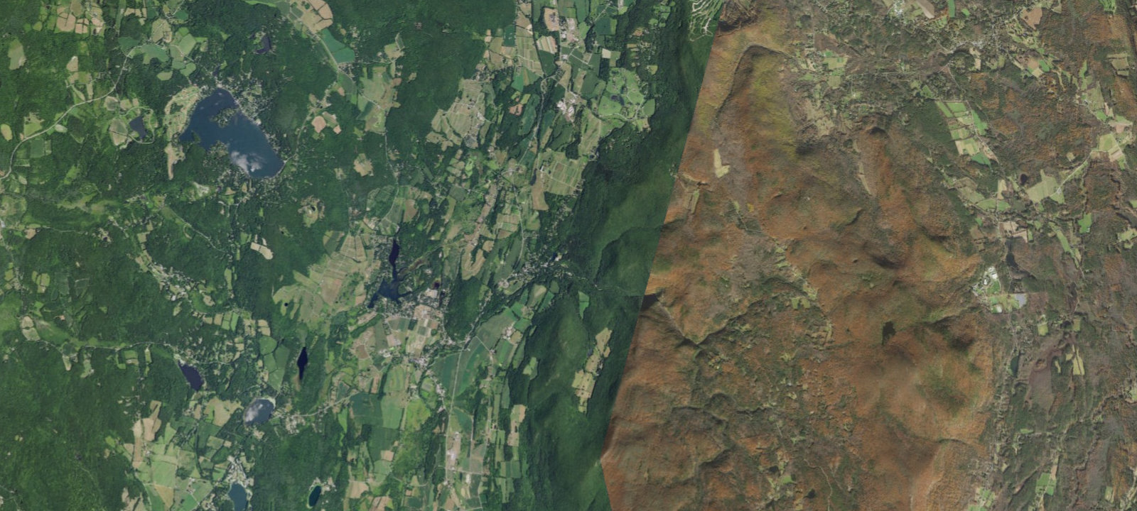 Map of Taconic State Park - Copake Falls Area