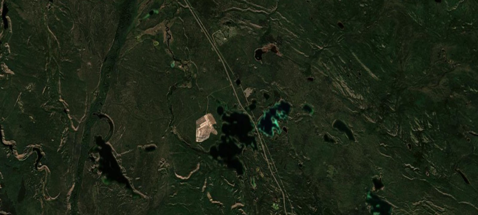 Map of Twin Lakes