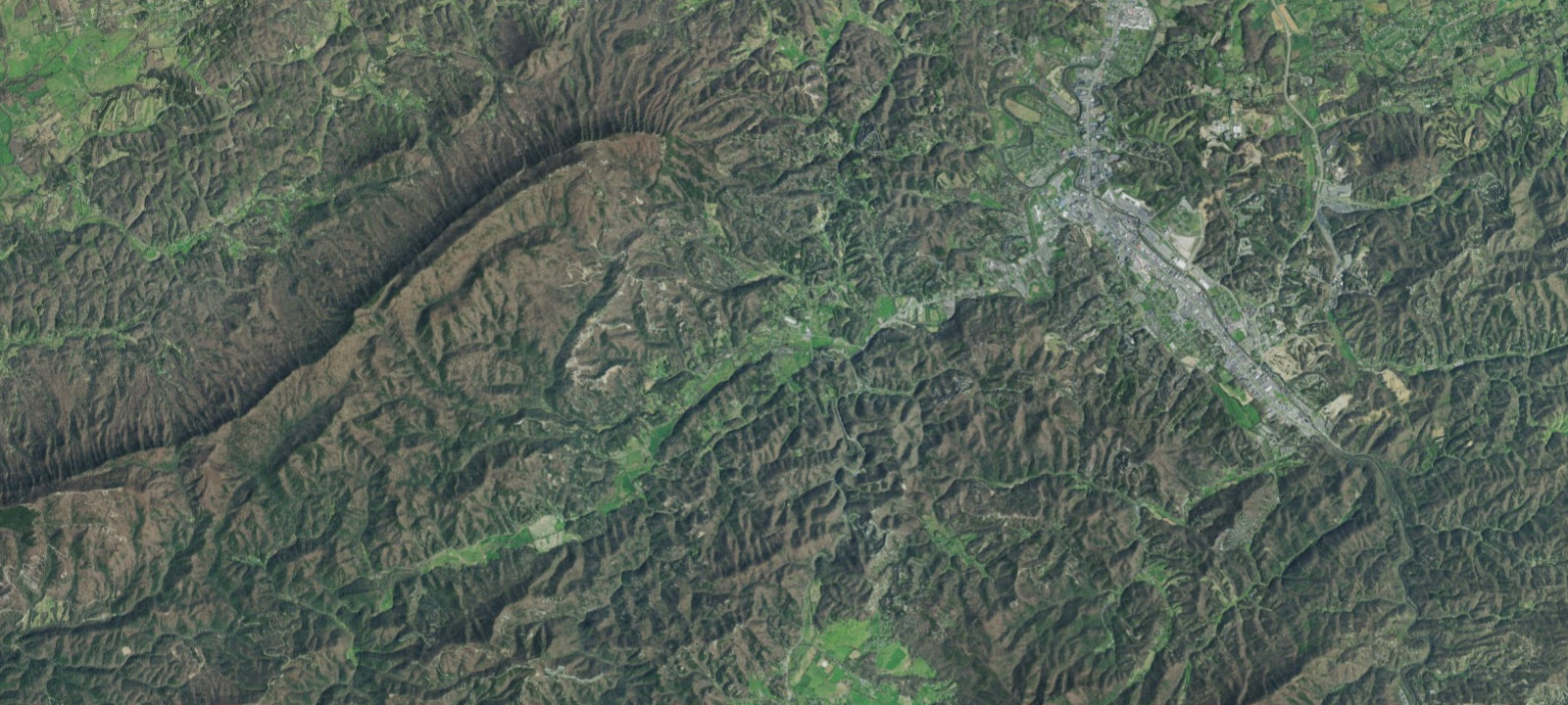 Map of Up the Creek RV Camp