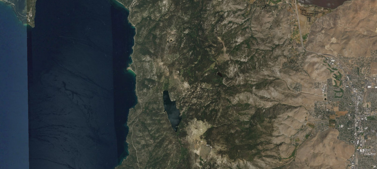 Map of Marlette Peak Campground