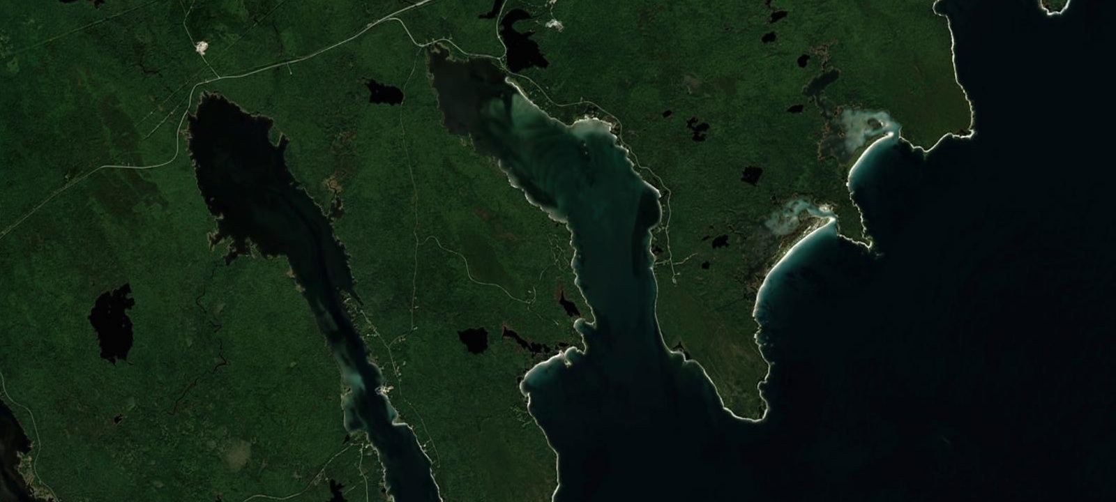 Map of Thomas Raddall Provincial Park