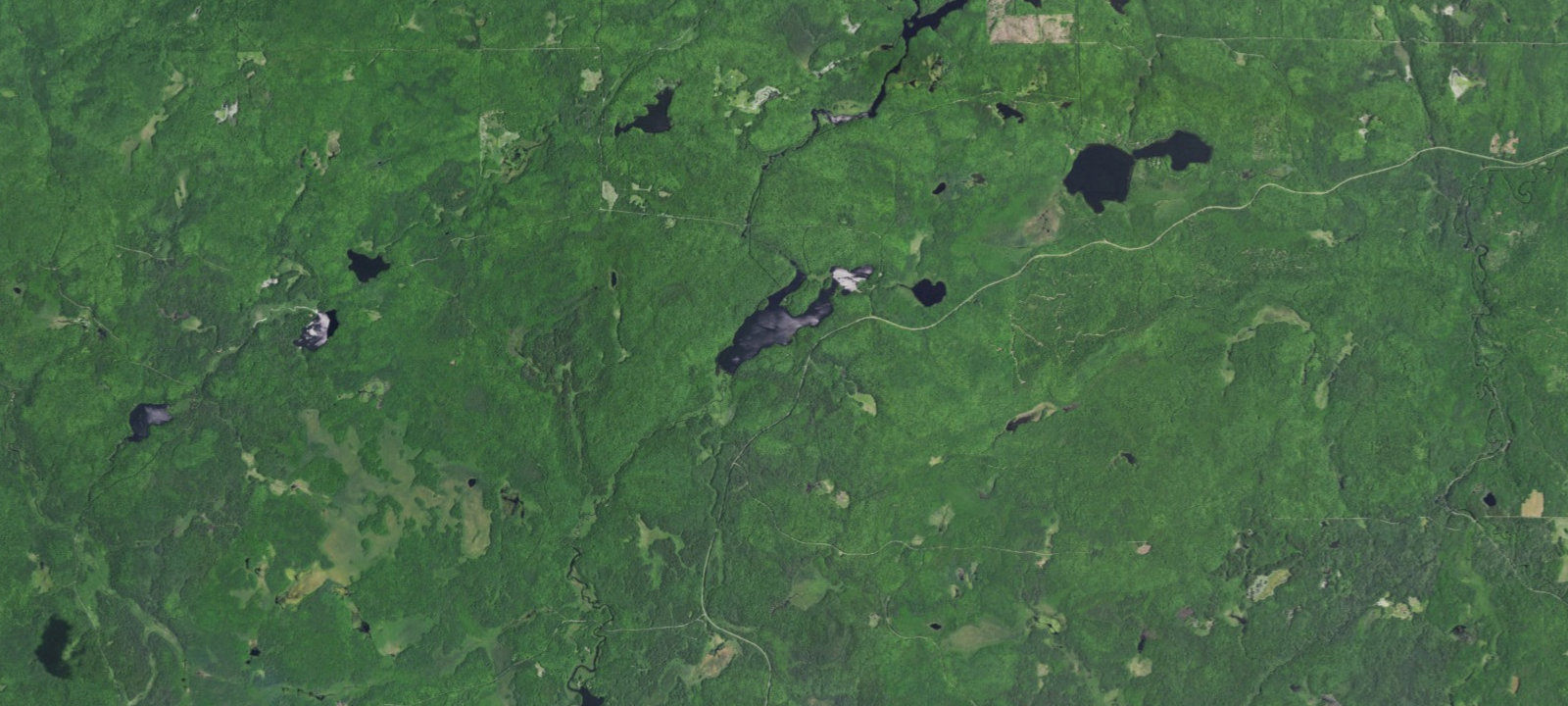 Map of Mineral Lake