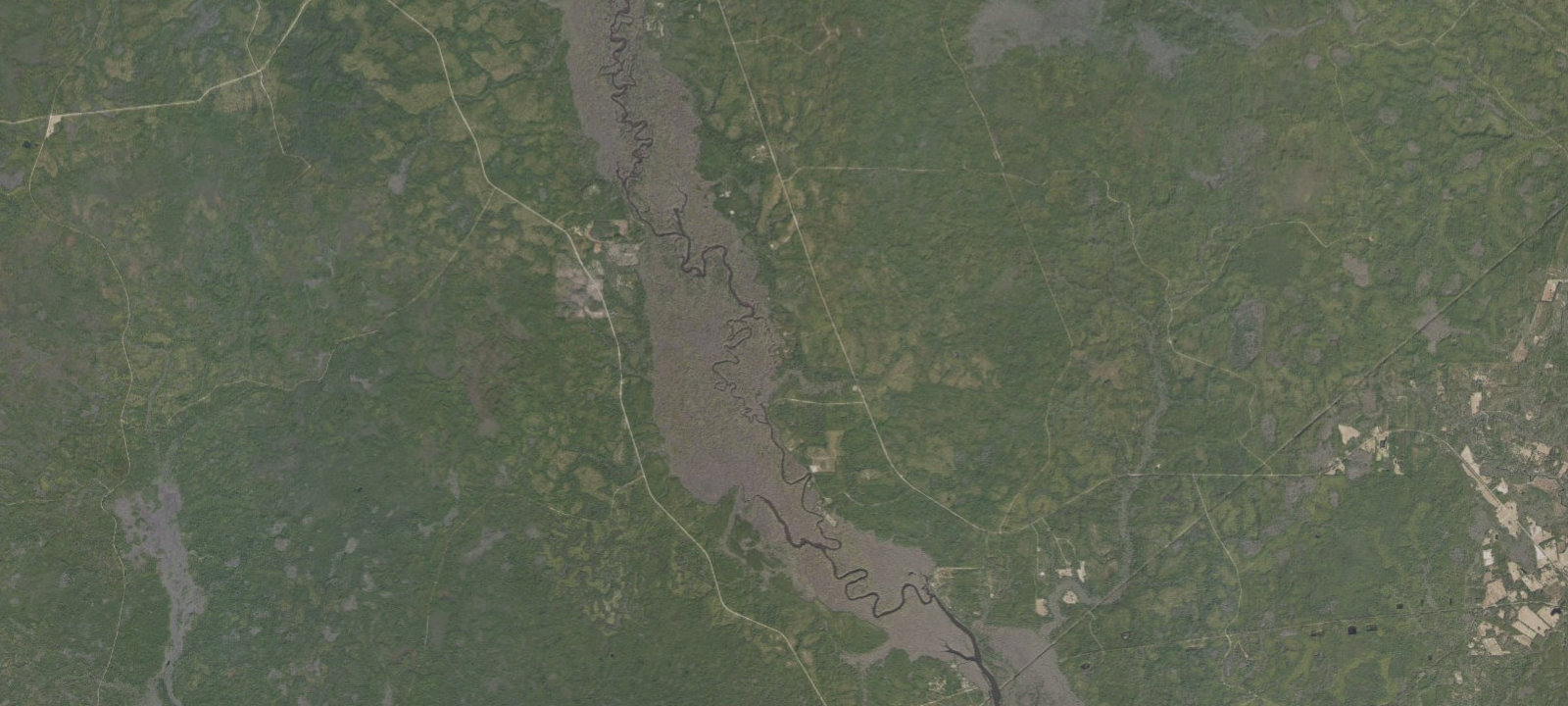 Map of Mack Slough
