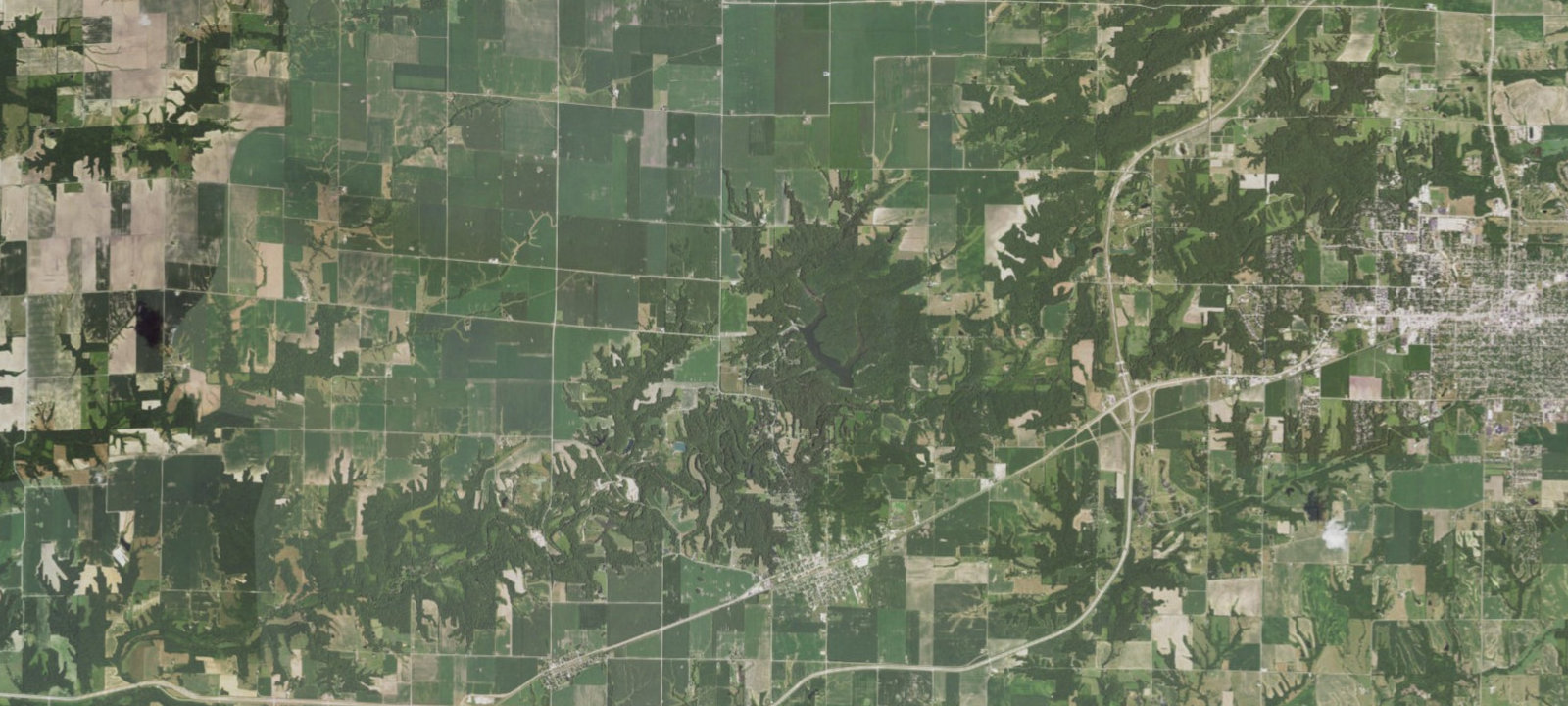 Map of Twisted Oak Campground