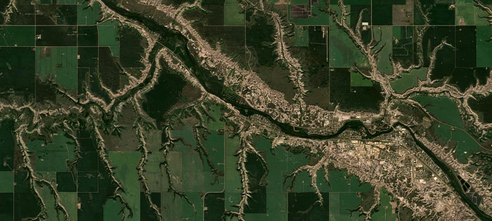 Map of Badlands Campground