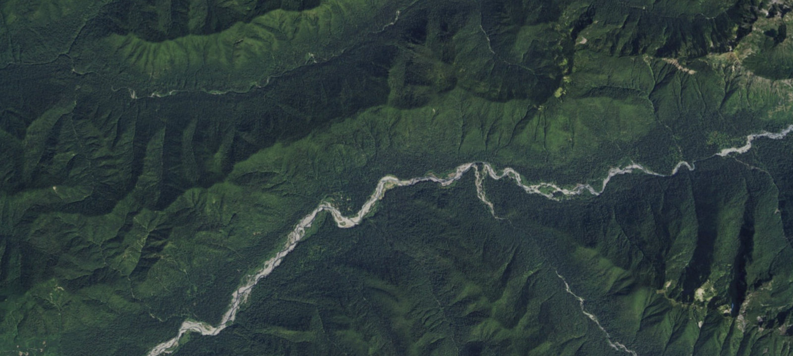 Map of Hoh River Dispersed Camping