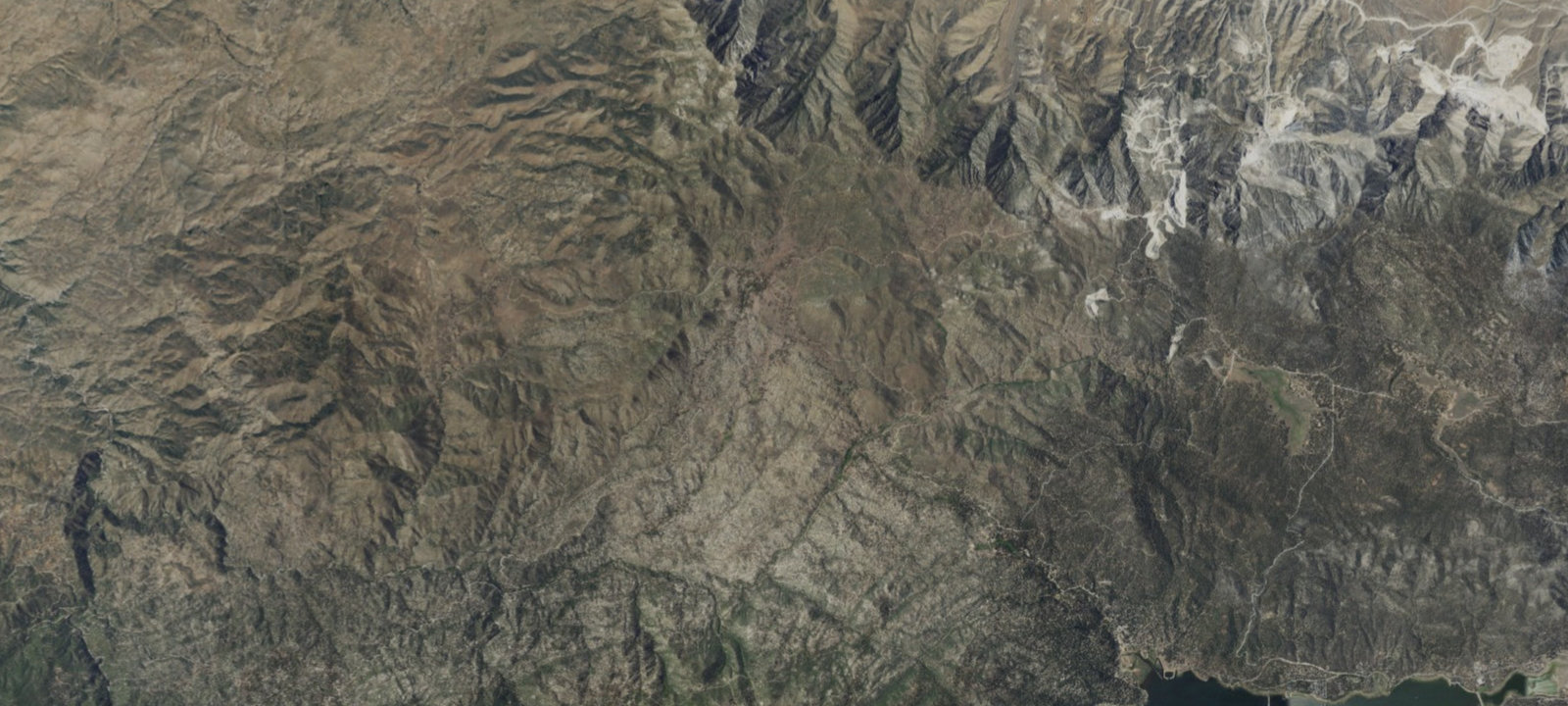 Map of Big Bear Yellow Post Site #6