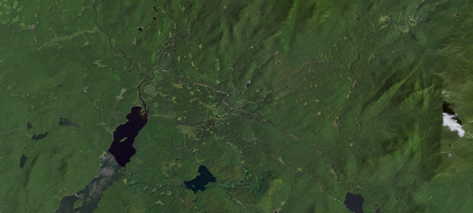 Map of Cold River Campsite