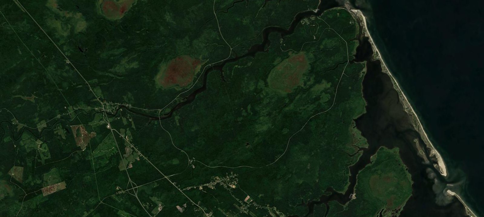 Map of Petit-Large Campsites