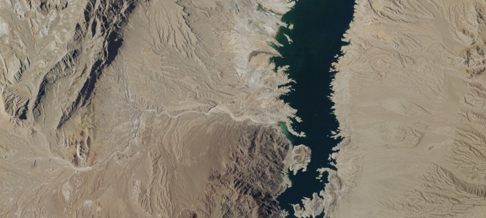 Map of Lake Mead RV Village at Echo Bay
