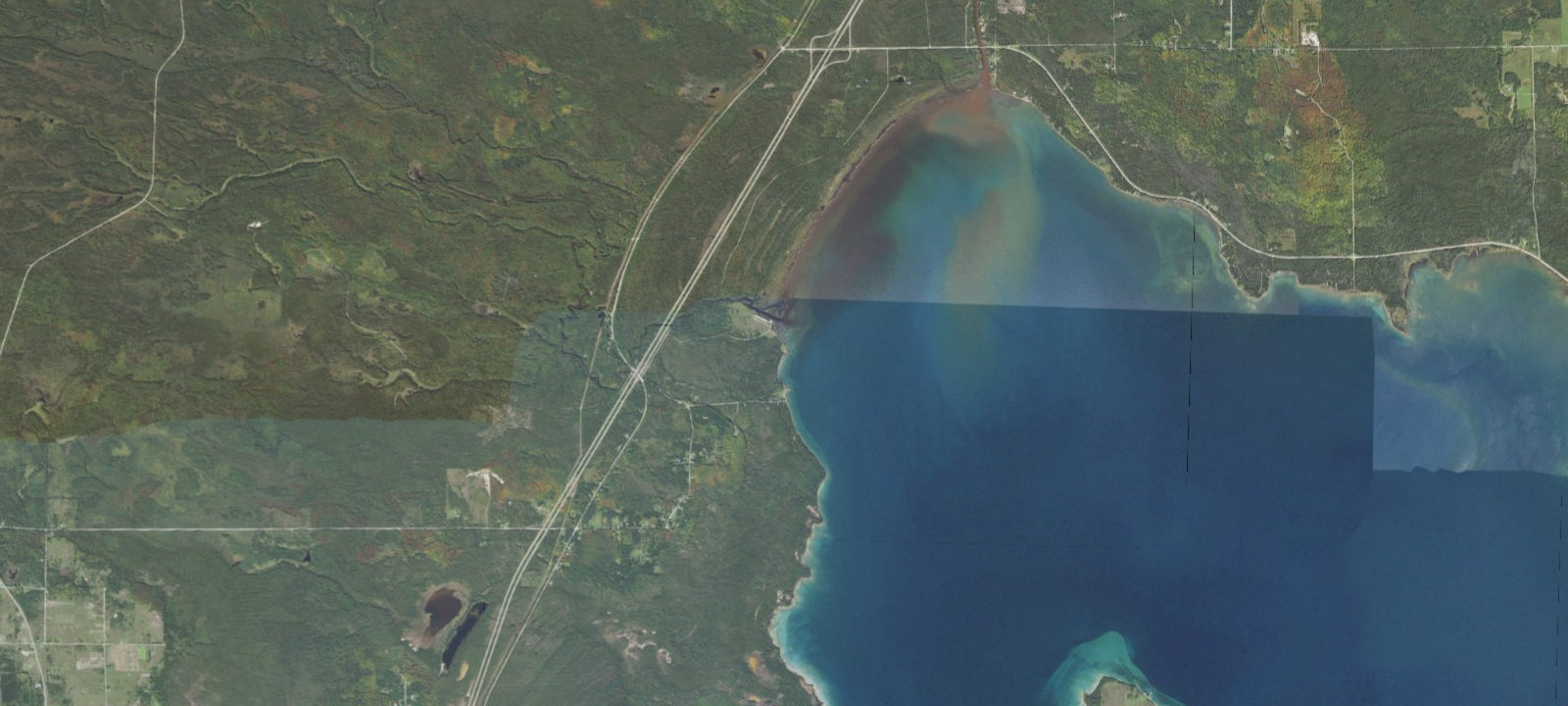Map of Abandoned Carp Launch
